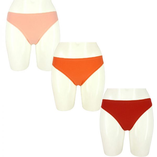 Σλίπ Mini 83718 Κόκκινο-Κοραλί-Ρόζ Helios (Σετ 3 τεμαχίων)