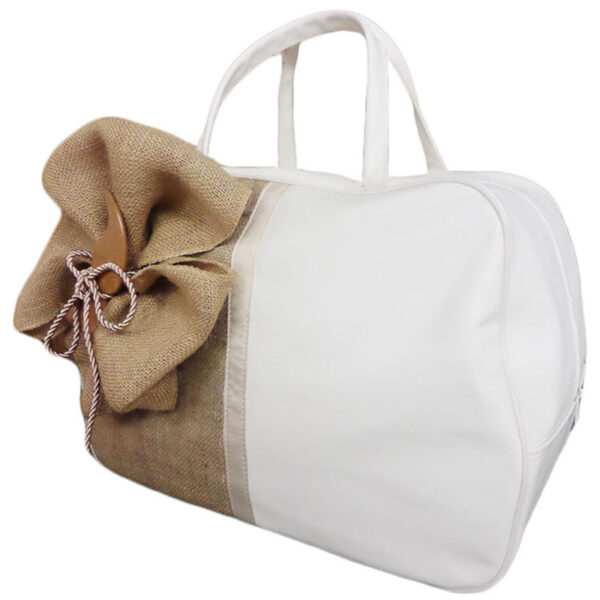 Τσάντα 611 Μουστάκι Εκρού Nuova Vita