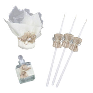 Σετ Βάπτισης 20-113 Καπέλο - Image 4