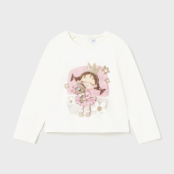 Μπλούζα 13-02010-089 Εκρού Mayoral