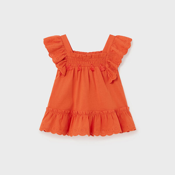 Μπλούζα 24-01197-029 Πορτοκαλί Mayoral