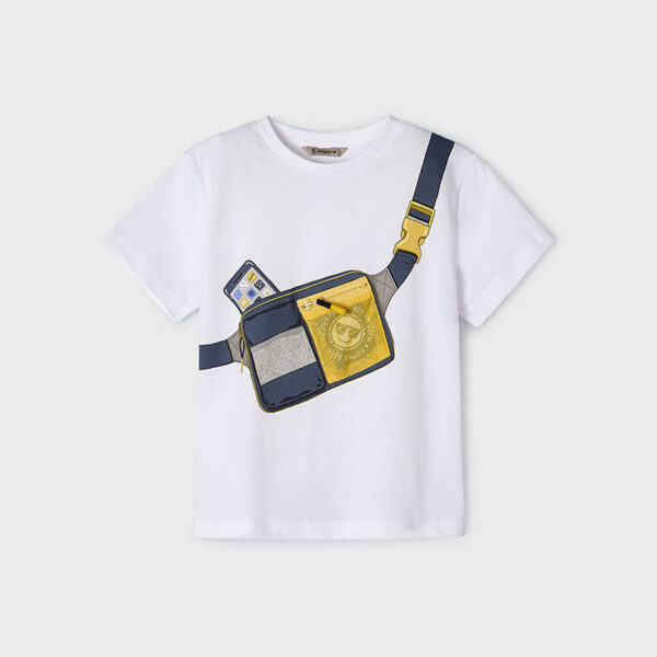 Μπλούζα 24-03018-015 Λευκό Mayoral