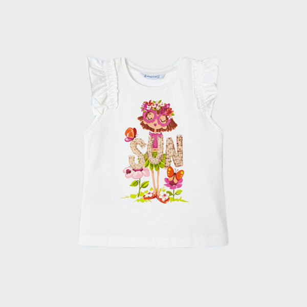 Μπλούζα 24-03098-089 Εκρού Mayoral