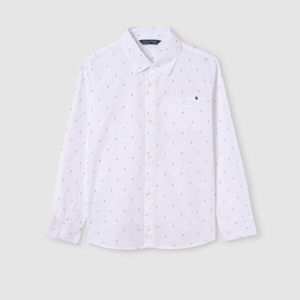 Πουκάμισο 24-06123-032 Λευκό Mayoral