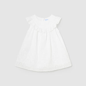 Φόρεμα 24-01915-012 Λευκό Mayoral