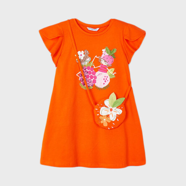 Φόρεμα 24-03948-055 Πορτοκαλί Mayoral