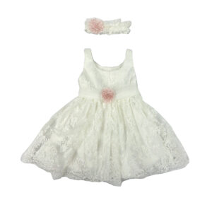 Φόρεμα 24-XRA03 Λευκό Nuchouette