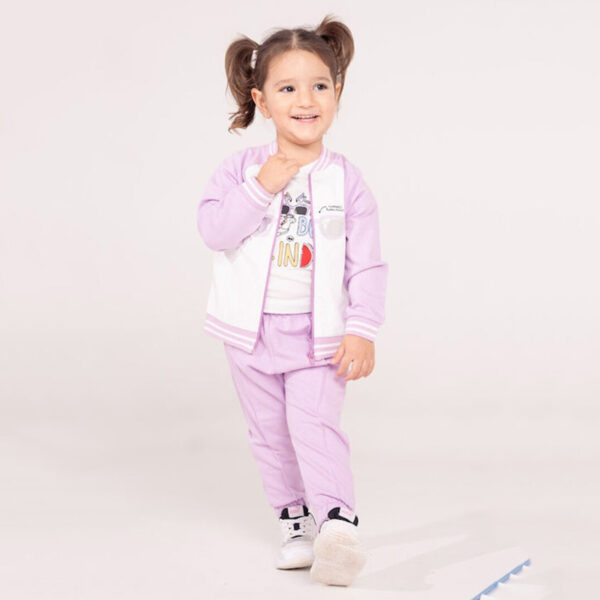 Φόρμα 242515 Μώβ Εβίτα (Σετ 3 τεμαχίων)