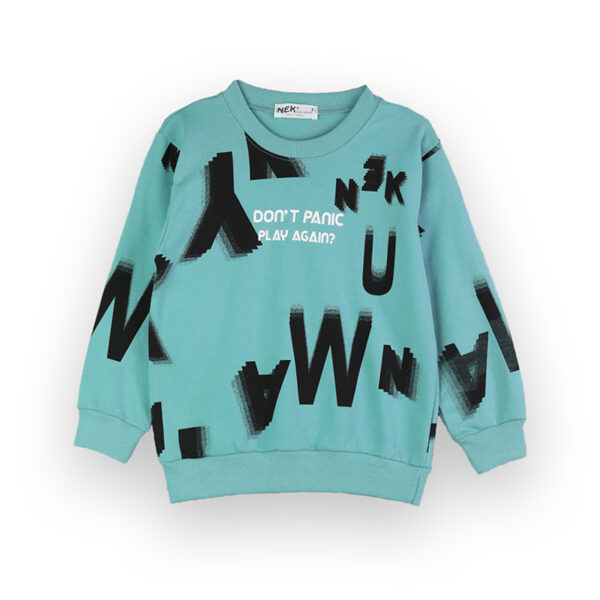 Φόρμα Λεπτή 44124 Πετρόλ Nek Kidswear_2