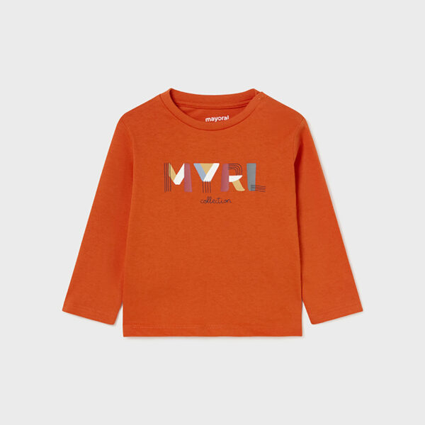 Μπλούζα 14-00108-088 Πορτοκαλί Mayoral
