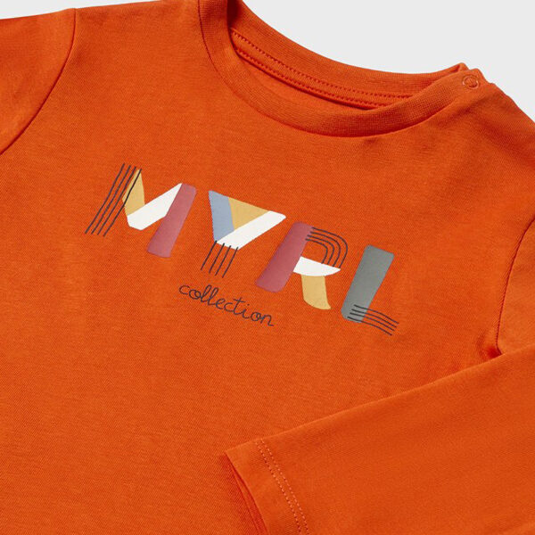 Μπλούζα 14-00108-088 Πορτοκαλί Mayoral_2
