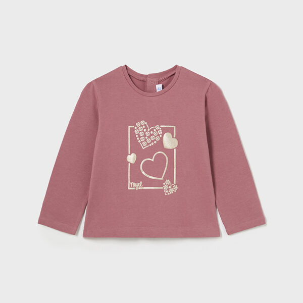 Μπλούζα 14-00116-038 Ρόζ Mayoral