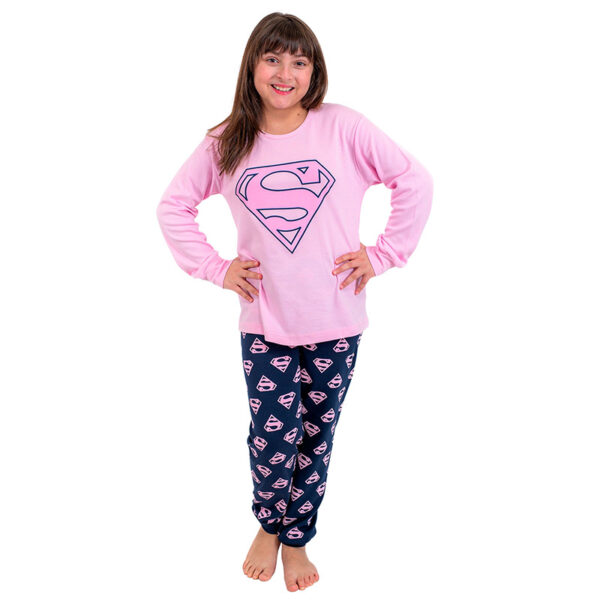 Πυτζάμα 14-144 Ρόζ Nina Club