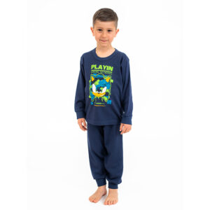 Πυτζάμα 14-347 Μπλέ Σκούρο Nina Club