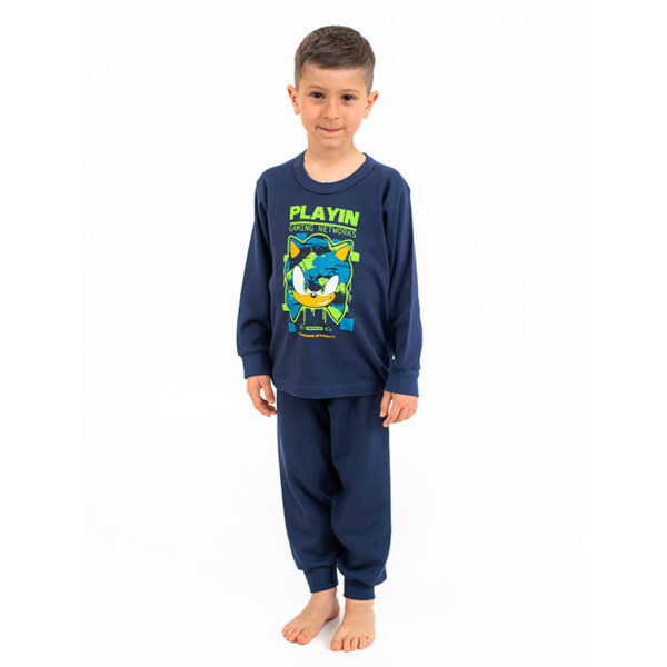 Πυτζάμα 14-347 Μπλέ Σκούρο Nina Club