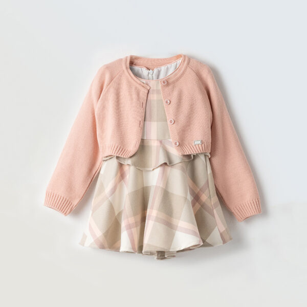 Φόρεμα 243272 Ρόζ Εβίτα (Σετ 2 τεμαχίων)_2