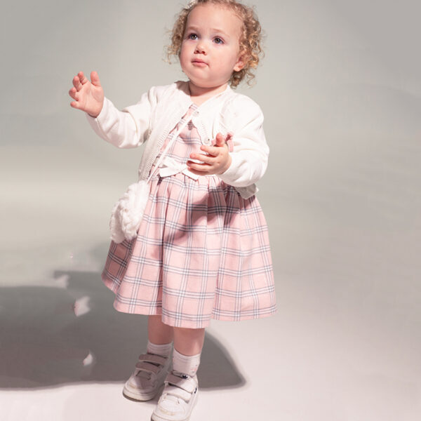 Φόρεμα 243526 Ρόζ Εβίτα (Σετ 2 τεμαχίων)