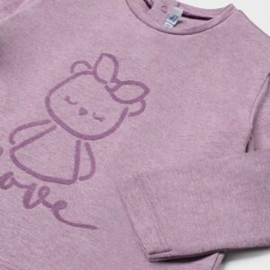 Μπλούζα 14-02052-090 Λευκό-Μώβ Mayoral (Σετ 2 τεμαχίων)_3