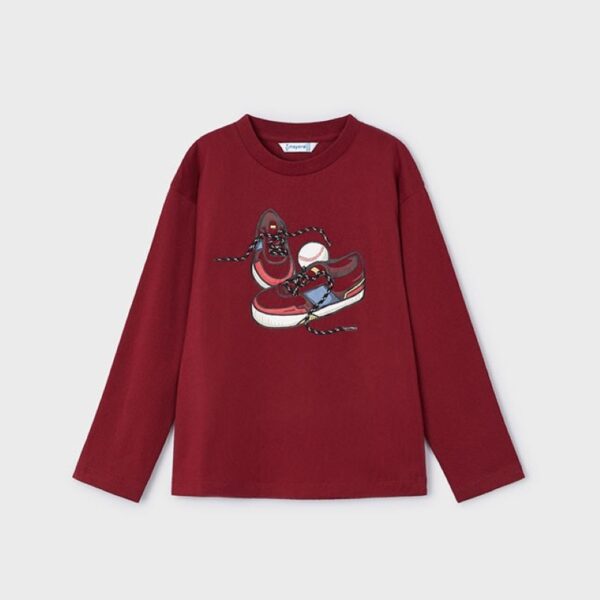 Μπλούζα 14-04040-043 Κόκκινο Mayoral