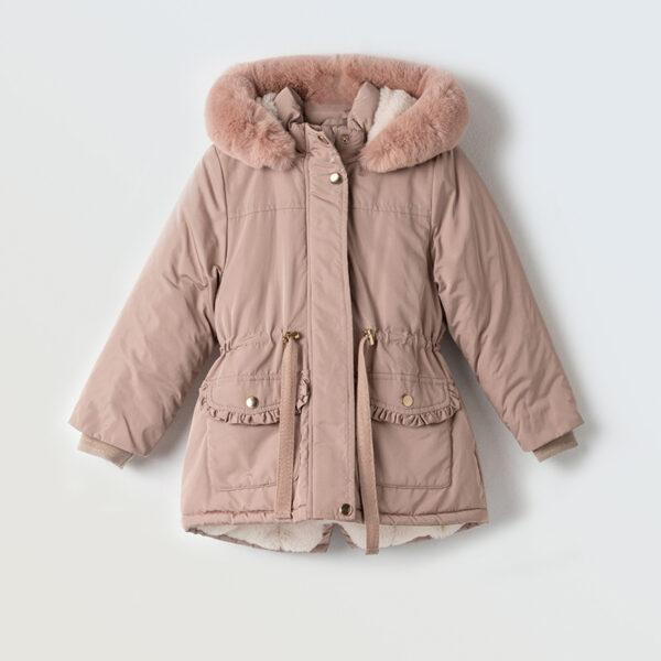 Μπουφάν 243259 Μπέζ Εβίτα