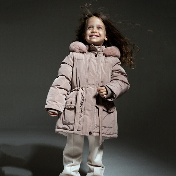 Μπουφάν 243259 Μπέζ Εβίτα_2