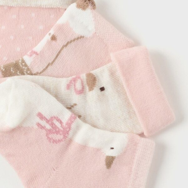 Κάλτσα 14-09762-038 Ρόζ Mayoral (Σετ 4 τεμαχίων)_2