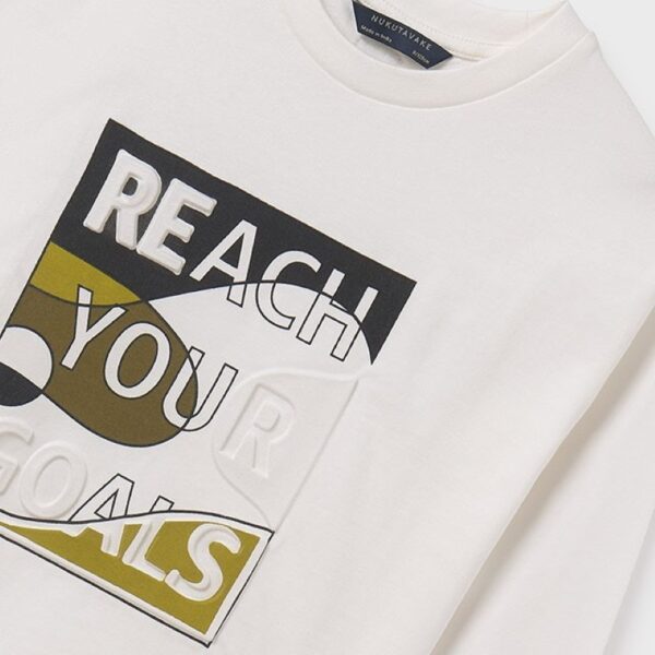 Μπλούζα 14-07081-019 Εκρού-Κίτρινο Mayoral_2