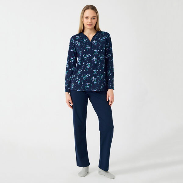 Πυτζάμα 90-53036-242 Μπλέ Σκούρο Minerva