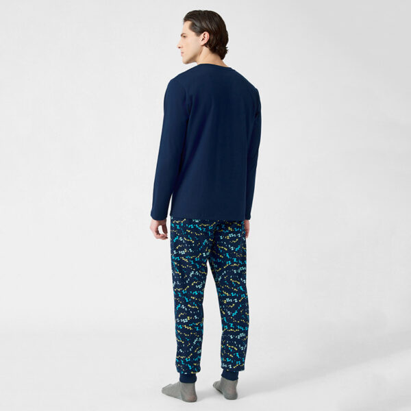 Πυτζάμα 90-71165-100 Μπλέ Σκούρο Minerva_2