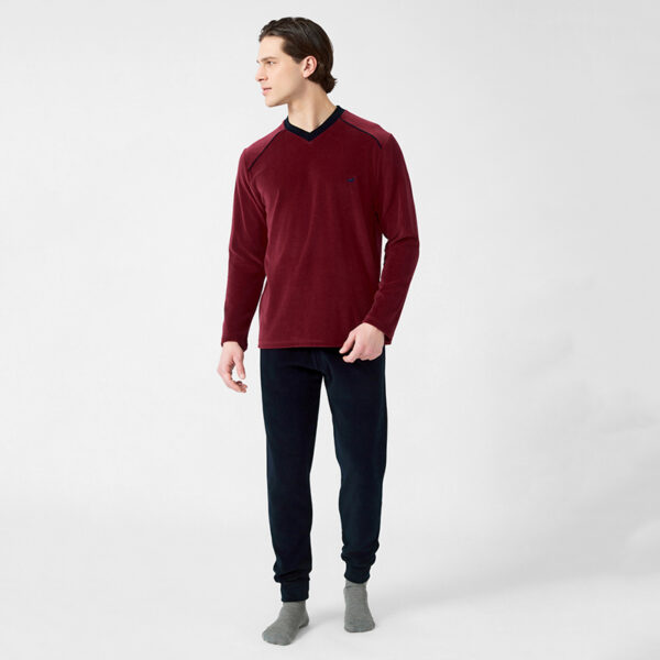 Πυτζάμα 90-71193-112 Μπορντό Minerva