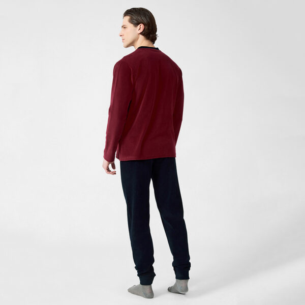 Πυτζάμα 90-71193-112 Μπορντό Minerva_2