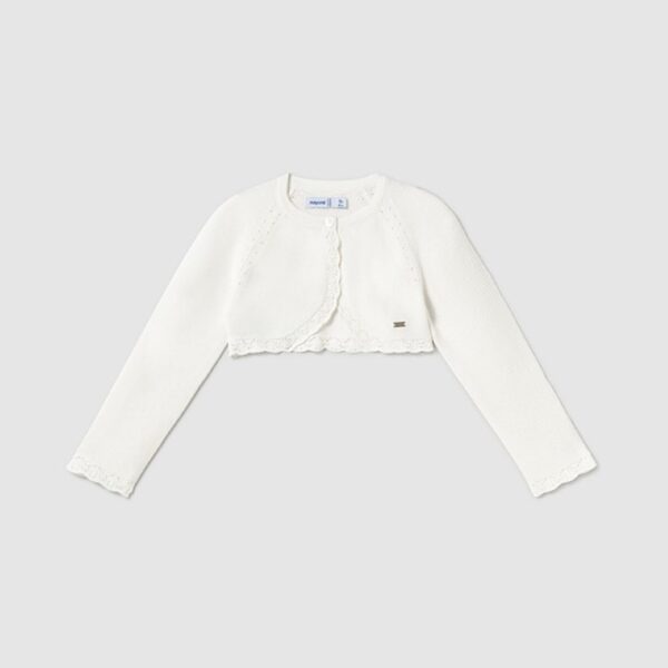 Ζακέτα-Μπολερό 25-00306-048 Εκρού Mayoral