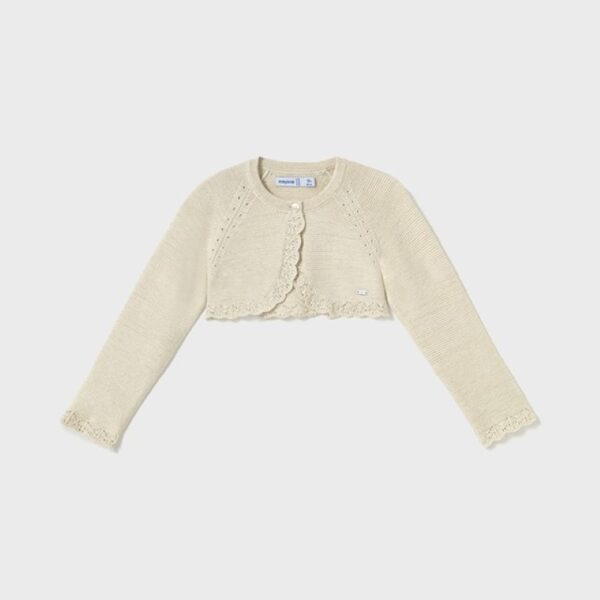 Ζακέτα-Μπολερό 25-00306-044 Χρυσό Mayoral