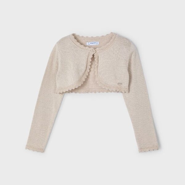 Ζακέτα-Μπολερό 25-00320-087 Μπέζ Mayoral