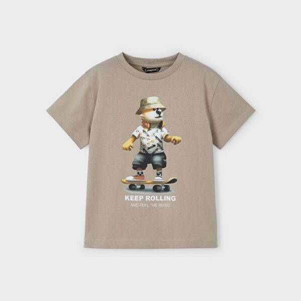 Μπλούζα 25-03041-069 Καφέ Mayoral