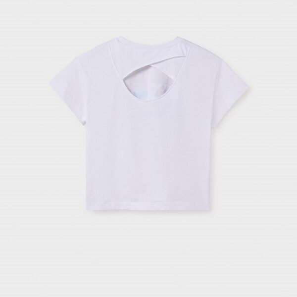 Μπλούζα 25-06030-091 Λευκό-Βεραμάν Mayoral_2