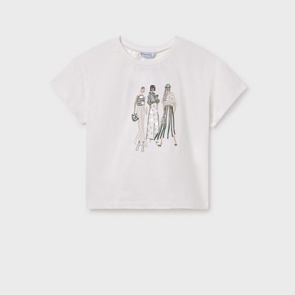 Μπλούζα 25-06030-092 Εκρού Mayoral