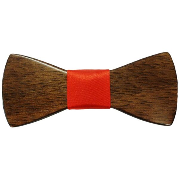 Παπιγιόν Ξύλινο 001 Κόκκινο Sgc