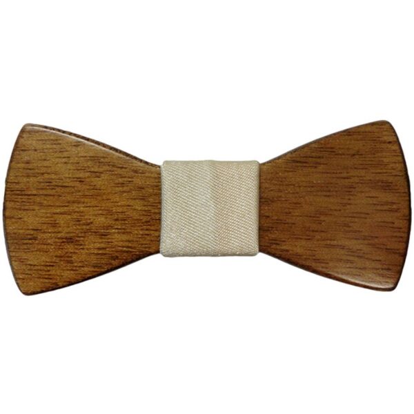 Παπιγιόν Ξύλινο 001 Μπέζ Sgc