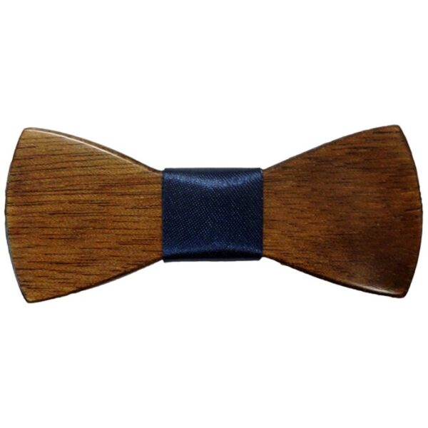 Παπιγιόν Ξύλινο 001 Μπλέ Sgc