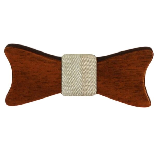 Παπιγιόν Ξύλινο 005 Μπέζ Sgc