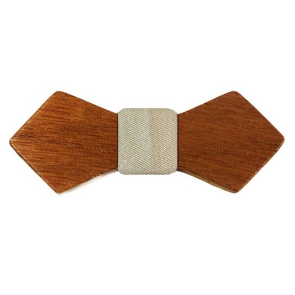 Παπιγιόν Ξύλινο 006 Μπέζ Sgc