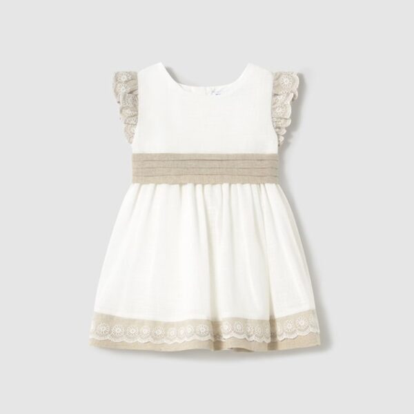 Φόρεμα 25-01908-031 Εκρού Mayoral