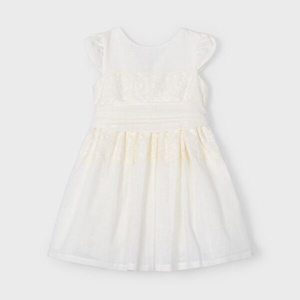 Φόρεμα 25-03911-051 Εκρού Mayoral