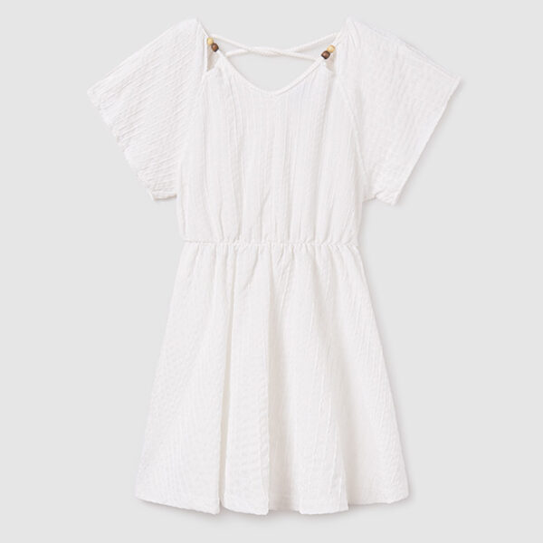 Φόρεμα 25-06987-032 Λευκό Mayoral