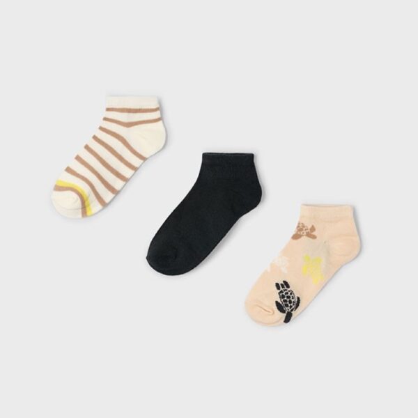 Κάλτσα 25-10908-054 Ανθρακί Mayoral (Σετ 3 τεμαχίων)