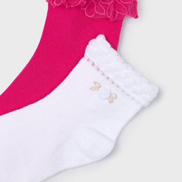 Κάλτσα 25-10912-056 Φούξια Mayoral (Σετ 2 τεμαχίων)_2