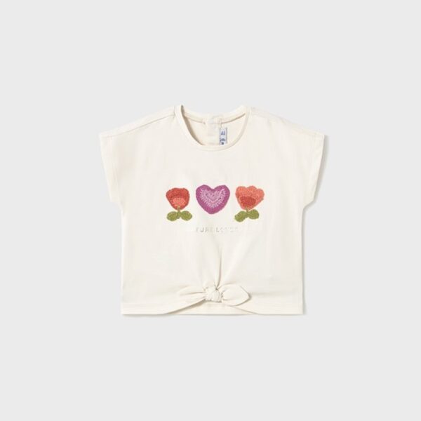 Μπλούζα 25-01046-061 Εκρού Mayoral