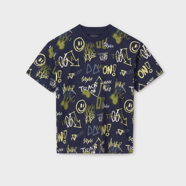 Μπλούζα 25-06019-010 Μπλέ Σκούρο Mayoral