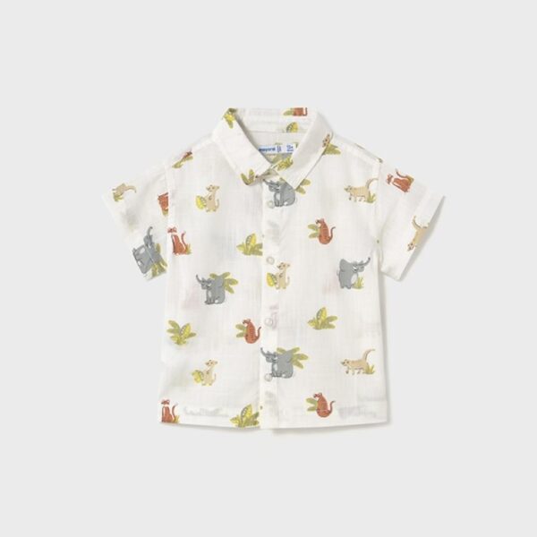 Πουκάμισο 25-01112-076 Εκρού Mayoral